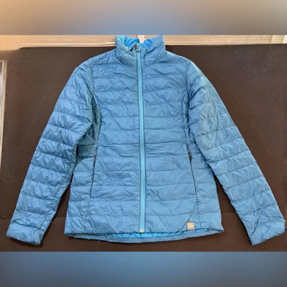 Rei Co-Op Women's Quilted Blue Puffer Jacket - Picture 1 of 8